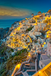 Thira en el Mar Egeo